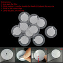 30x Stone pallet eyelash glue holder eyelash extension glue makeup tools stic BX