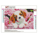 5D DIY Full Drill Diamond Painting Lovely Dog Cross Stitch Embroidery Kits