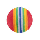 10Pcs Rainbow EVA Foam Sponge Golf Tennis Ball Swing Practice Training YII