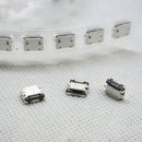 20 Pcs Micro USB Type B Female 5 Pin SMT Socket Connector Soldering DIY