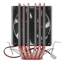 Lanshuo 6 Heat Pipe 3 Wire Without Light Single Fan Cpu Fan Radiator Cooler