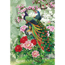 5D DIY Full Drill Diamond Painting Lordly Peafowl Cross Stitch (B1551)