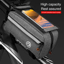 Waterproof Pannier Top Tube Bag Double Pouch Bicycle Cycling Organizer Saddle