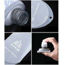 2 Pieces Energy Water Bottle Hiking Cycling Hydration Pack Roll Up Flask
