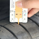 Tyre Tread Depth Gauge Car Caliper Motorcycle Caravan Trailer Wheel Measure Gw