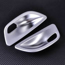 4x Door Handle Cup Bowl Cover Trim fit for BMW 5 Series F10 F18 Sedan 11-16 hf