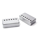 2 Pieces Metal Semi Sealed Humbucker Pickup Covers DIY Parts Accessory