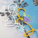 Metal Cutting Dies Stencils for DIY Scrapbooking Album Snowman Crystal Ball