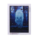Walking Wolf DIY Diamond Painting Cross Stitch Kit Embroidery Home Decor