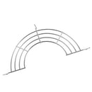 Stainless Steel Semi-circular Oil Drain Rack Home Baking Cooking Oil Drip Filter