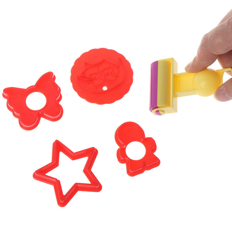 18PCS Kids Plasticine Mould Tools DIY Children Clay Cutters Roller Moulds ToyJ!c
