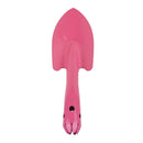 Sharp Integrated Iron Small Shovel Garden Spade Hardware Tools(Pink)