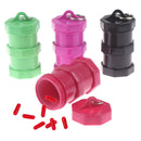 48mm Airtight Container HolderAcrylic Storage Bottle Separable Pill Box CaseSA3C