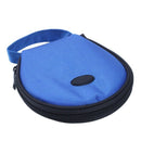 Zippered 20 Slots CD DVD VCD Wallet Holder Storage Case Organizer Blue