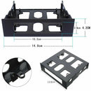 Black 3.5" to 5.25" Drive Bay Computer PC Case Adapter Mounting Brac O Gw