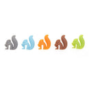 10X Random Cute Fox Glass Label Silicone Tea Cup Markers Party Bar Accessorie ME