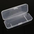 Plastic Clear Transparent Collection Razor Container Case Storage Box_5*5*3cm