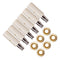 6Pcs Guitar Tuning Pegs Tuners Machine Heads Gear and Pins Parts Style1