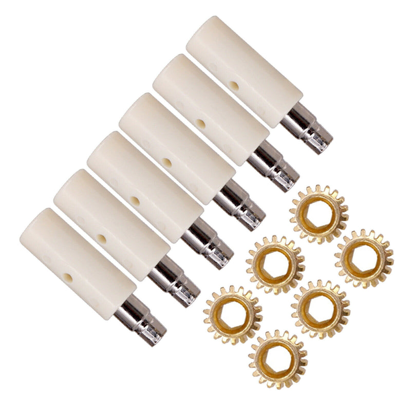 6Pcs Guitar Tuning Pegs Tuners Machine Heads Gear and Pins Parts Style1