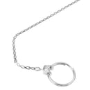 Heavy Duty Metal Chain Retractable Pull Key Ring Belt Clip Steel Id Card Ho  Gw