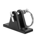 Nylon Deck Hinge with Quick Release Pin & Ring for Boat Bimini Top Fitting