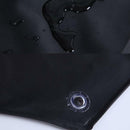 Waterproof PU Leather Apron Industrial Workshop Protective Apron Black Useful