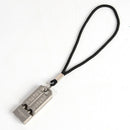 Titanium Whistle Sport Emergency Whistles with Lanyard, Double Tube High