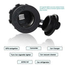 Boat Motorcycle Car Cigarette Lighter Socket Power Plug Outlet Waterproof 12V