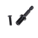 1/4"Hex Shank Adapter Male Thread Screw for Drill Chuck 6/10/13mm 3/8"-24UNF 3C