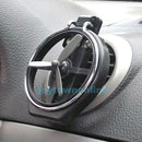 Universal Car Air-Outlet Folding Cup Bottle Drink Holder with Fan Black