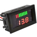 12V-60V Car Marine Motorcycle LED Digital Voltmeter Battery Gauge Voltage M T0B2