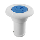 2PCS Deck Filler Fuel Filler Boat 38mm or 1 1/2' Built in Breather White Cap