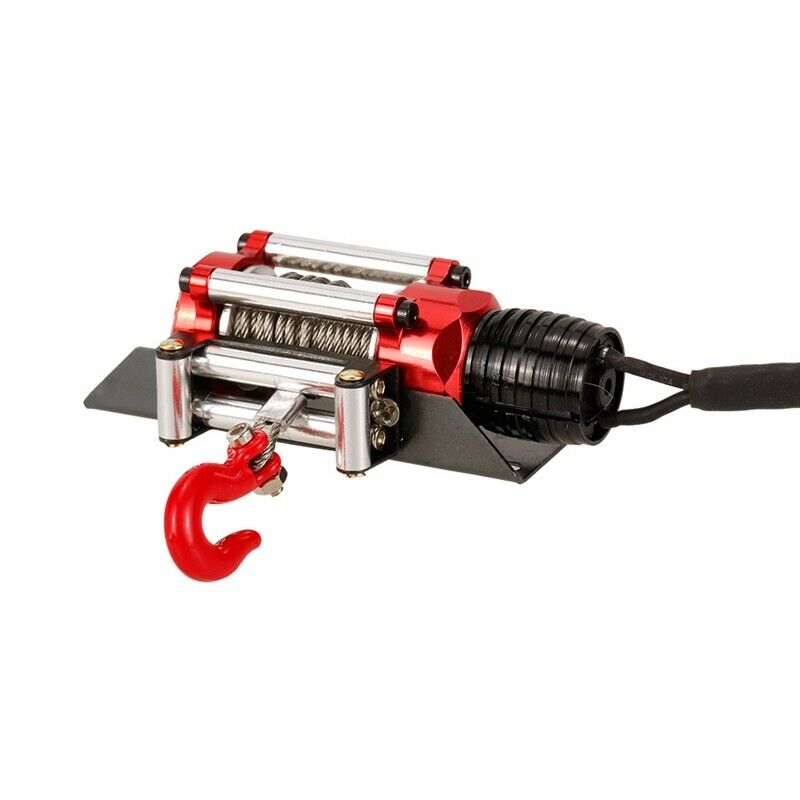 RC Car Metal Steel Wired Automatic Simulated Winch for 1/10 RC Crawler Car  P2B1