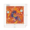 5D DIY Special Shaped Diamond Painting August Embroidery Cross Stitch Mosaic Kit