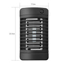 4LED Solar Mosquito Killer Lamp Electric Shock Insect Zapper Fly Trap Light