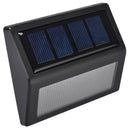 Solar Powered 6Led Step Lights Wireless Auto ON/Off Path Stairs Deck Lights