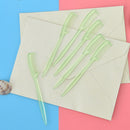 5pcs eye beauty plastic brush eyebrow comb eyebrow brush eyelash extens gxTOCA