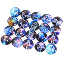 20pcs 10mm Round Glass Cabochon Dome Jewelry Finding Cameo Pendant Settings