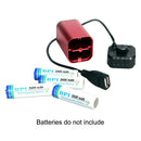 Waterproof 4 AA Battery Pack House Holder For Bicycle Bike Lamp USB Power Bank