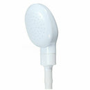 White Hair Shower Water Spray Head Hose Tube Bathroom Shampoo Bath Mixer Ta