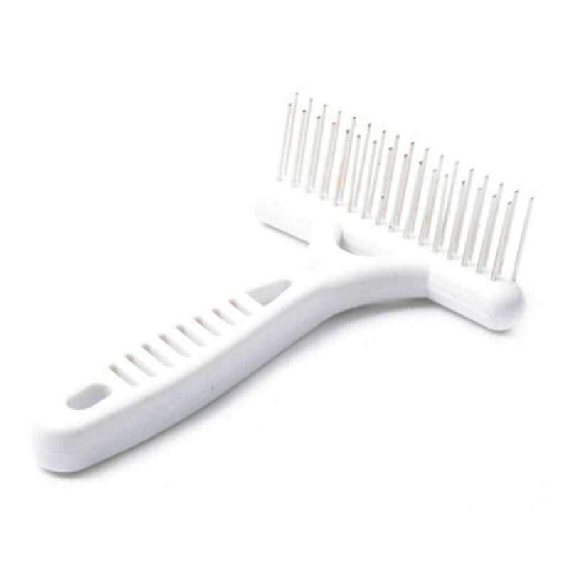 Pet Dog Short Long Thick Hair Fur Shedding Remove Cat Groom Rake Brush Comb A