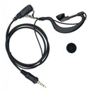 G-shape Ear-hook Mic Earpiece Headset For Yaesu Radio VX-6R 1 Pin