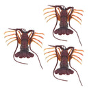 3Pcs Ocean Animals Spiny Lobsters Marine Creatures Playset Birthday Gift