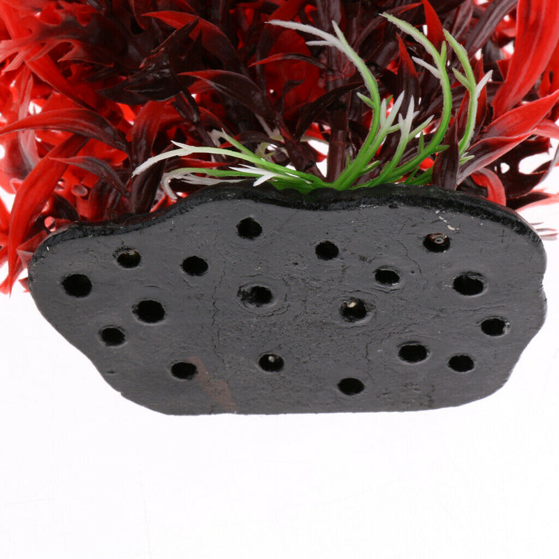 2pc Aquatic Plants, Large Aquarium Plant Plastic Fish Tank High Tree Decorations