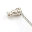 Lockable Window Security Cable Lock Door Restrictor Child Safety Stainless KeyME