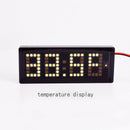 3X(Car Three-In-One Time Temperature Voltage Multi-Function Led Dot Matrix