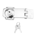 Door Security Guard Latch Bolt Gate Lock 304 Stainless Steel Window Loaded