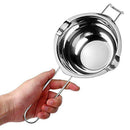 1Pcs Stainless Chocolate Meltin Pan Kitchen Milk Bowl Double Boiler Newest Use