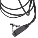 3.5mm Jack Security Covert Air Tube Earpiece Headset with Mic for Cell Phone