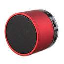 Red Bluetooth Speaker Stereo Speaker Case 10m x TF MP3 MP4 PC P5K5